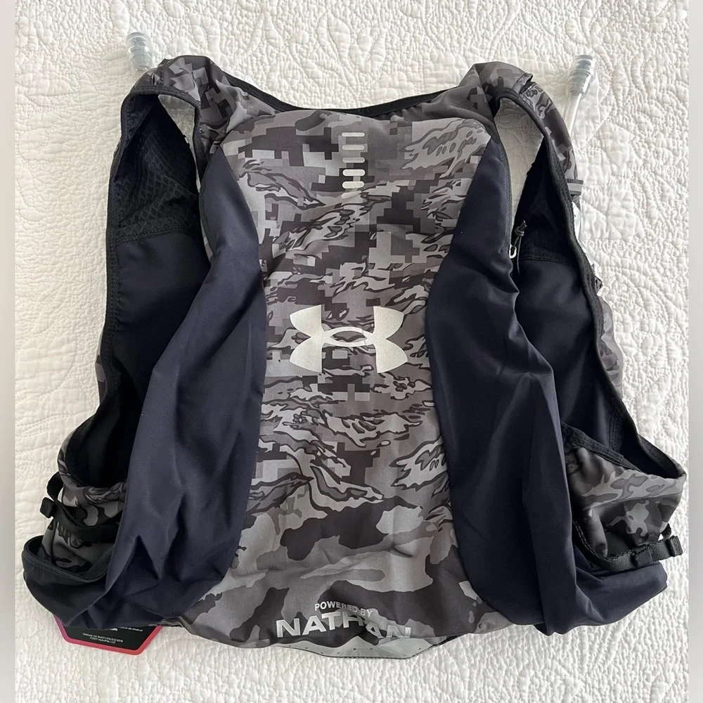 Nathan X Under Armour Infinite 8L Hydrapak Hydration Race Vest Large NEW w TAGS! - Picture 8 of 14
